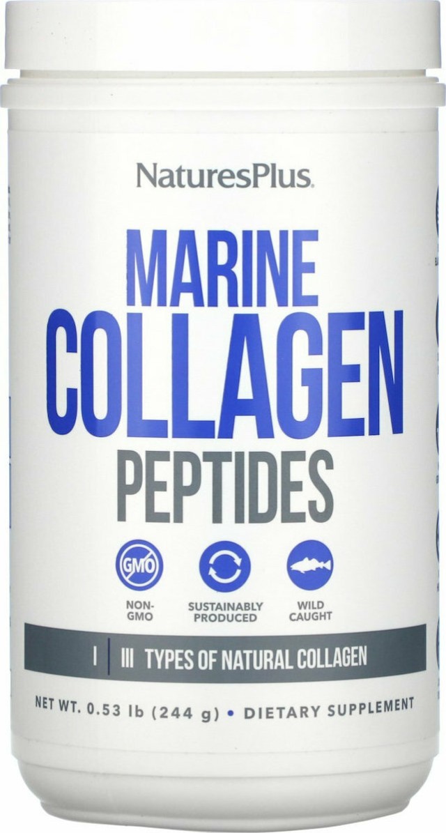 Natures Plus Marine Κολλαγόνο Collagen Peptides Powder 244gr