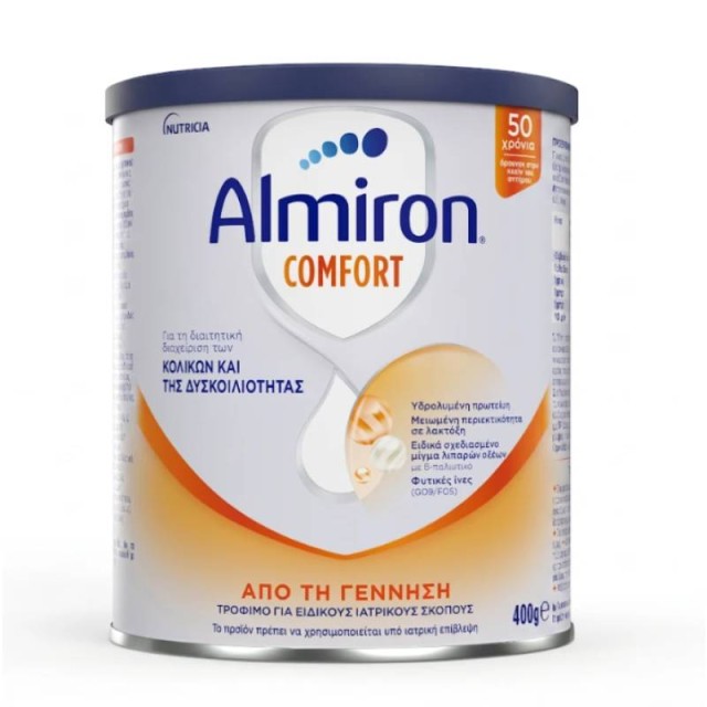 Nutricia Almiron Γάλα σε Σκόνη Comfort 0m+ 400gr