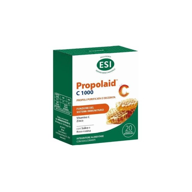 ESI Propolaid Propol C 1000mg 20 αναβράζοντα δισκία