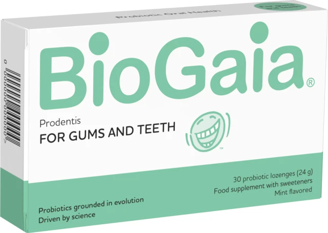 Biogaia Prodentis Apple Προβιοτικές Παστίλιες με Γεύση Μήλο για Παιδιά 4 Ετών+ 30 Ταμπλέτες