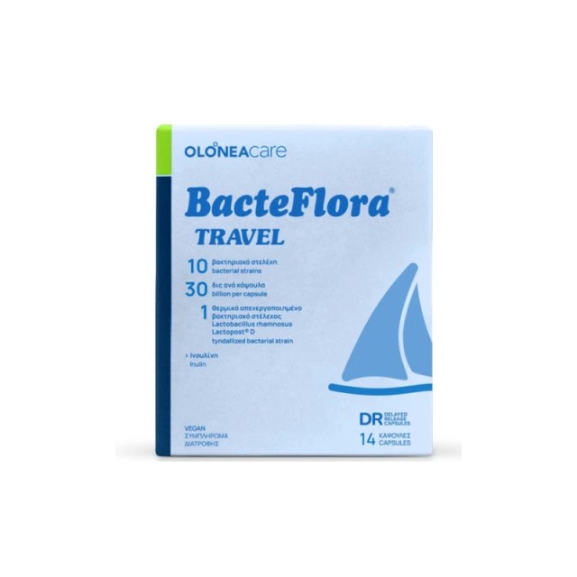 Olonea Bacteflora Travel 14 κάψουλες