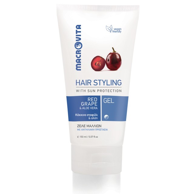 Macrovita Ζελέ Μαλλιών με Κόκκινο Σταφύλι και Αλόη 150ml