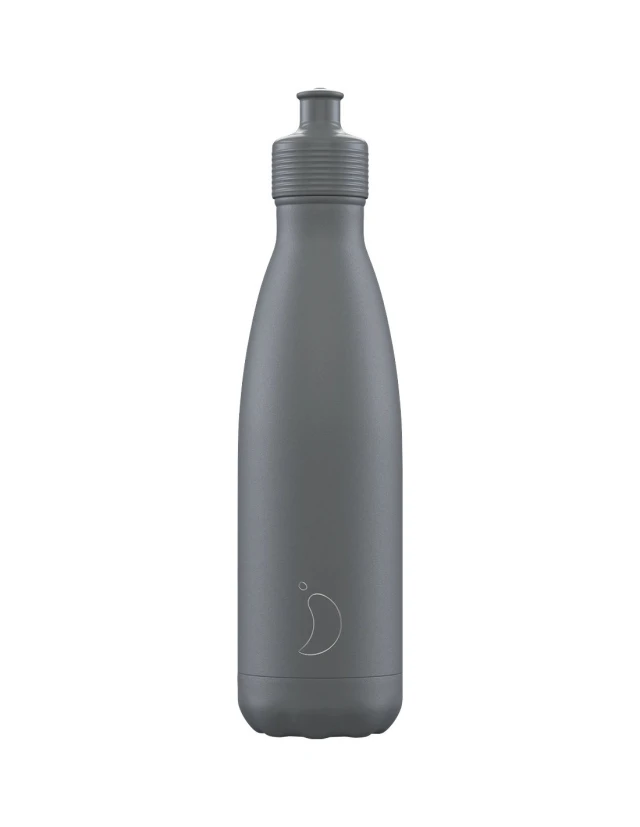 Chillys Sports Bottle Grey 500ml
