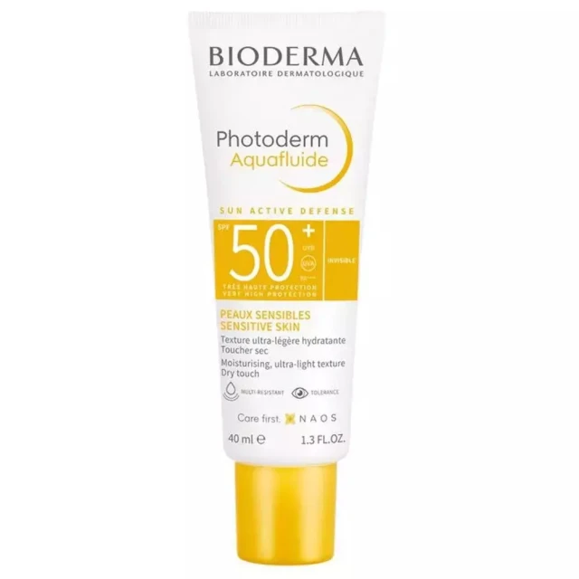 Bioderma Photoderm Max Aquafluid SPF50+ Αντηλιακή Προστασία Προσώπου για Εξαιρετικά Λεπτόρευστη Φωτοπροστασία, 40ml