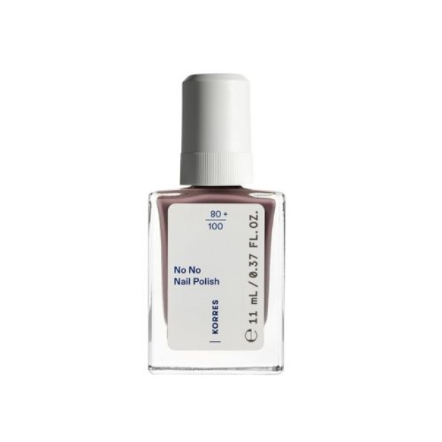 Korres No No Nail Polish Βερνίκι Νυχιών 66 Prune 11ml
