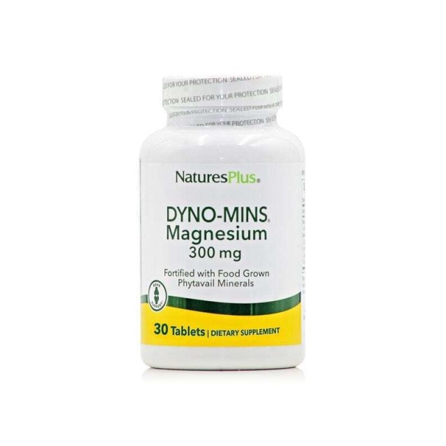 Natures Plus Dyno-Mins Magnesium 30 ταμπλέτες