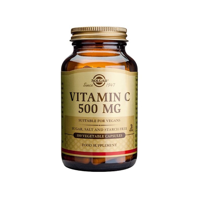 Solgar Vitamin C 500mg, 100vcaps