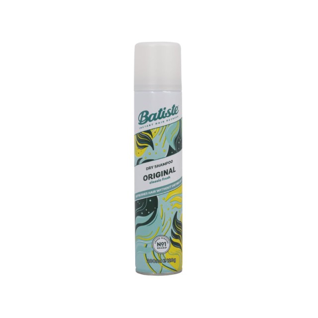 Batiste Dry Shampoo Original Ξηρό Σαμπουάν με Άρωμα από Ξύσμα Λεμονιού και Φρέσκα Λουλούδια 200ml