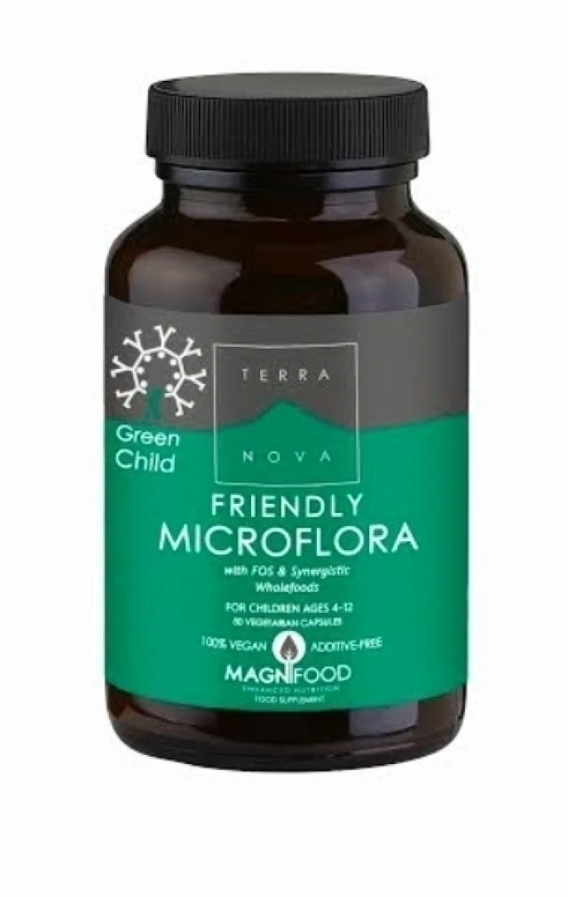 TERRANOVA GREEN CHILD Friendly Microflora 50caps