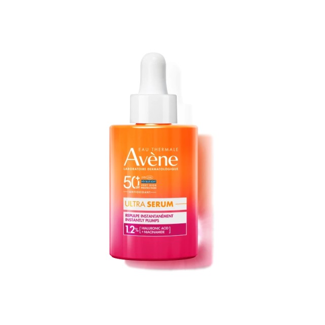 Avène Eau Thermale Ultra Serum Αντηλιακή Κρέμα Υψηλής Προστασίας για Άμεσο Αποτέλεσμα Σύσφιξης και Ελαφριά Υφή Ορού SPF50+ 30ml