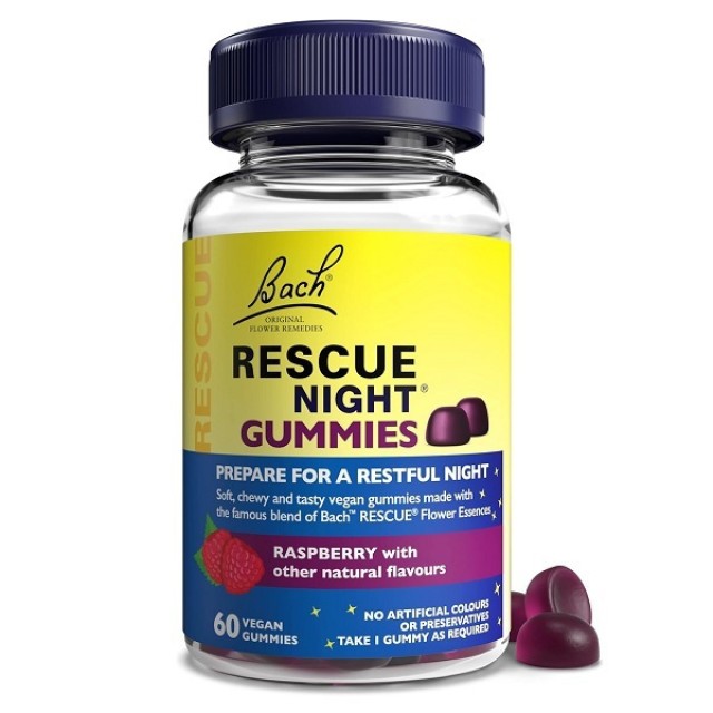 Bach Rescue Night Gummies 60 ζελεδάκια