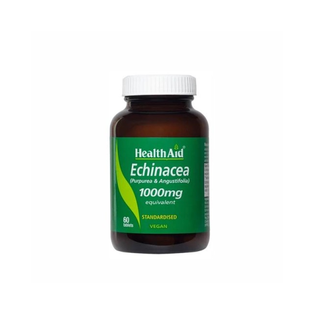 Health Aid Echinacea 1000mg Συμπλήρωμα Διατροφής για Ενίσχυση του Ανοσοποητικού με Εχινάκεια 60 Ταμπλέτες