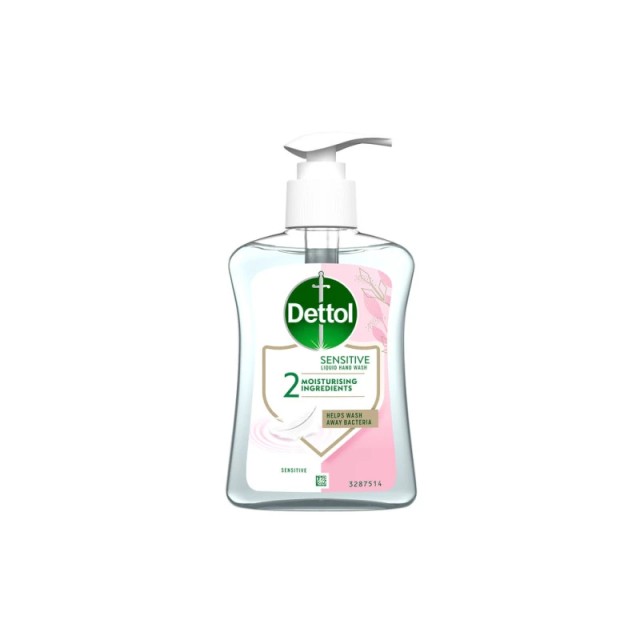 Dettol Κρεμοσάπουνο Χεριών με Αντλία Για Ευαίσθητες Επιδερμίδες 250ml
