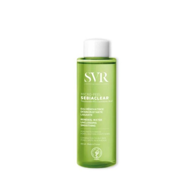 SVR Laboratoire Sebiaclear Micro-Peel Λοσιόν Λείανσης & Καθαρισμού Μικρο-Απολέπισης 150ml