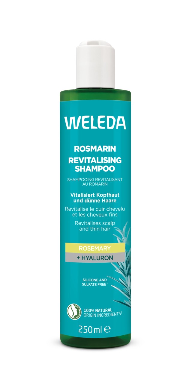 Weleda Rosemary Revitalising Shampoo Σαμπουάν Δενδρολίβανο 250 ml