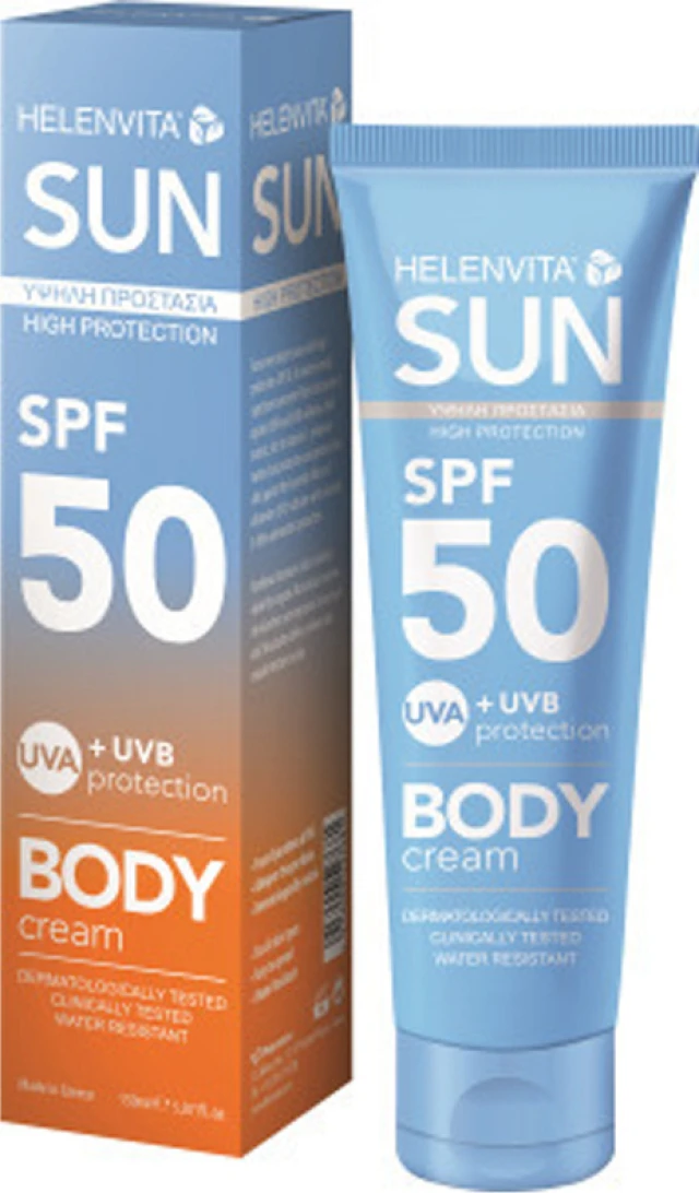 Helenvita Sun High Protection Body Αντηλιακή Cream Σώματος Για όλους Τους Τύπους Επιδερμίδας SPF50 150ml
