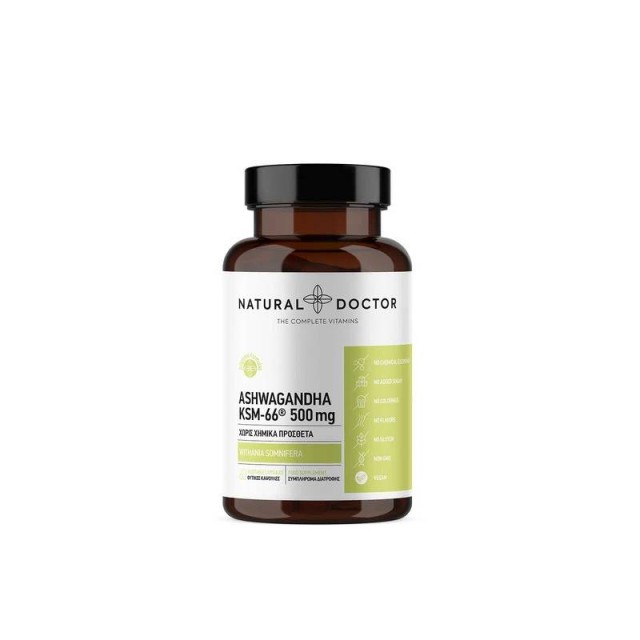 Natural Doctor Ashwagandha Ksm-66 500mg 60caps