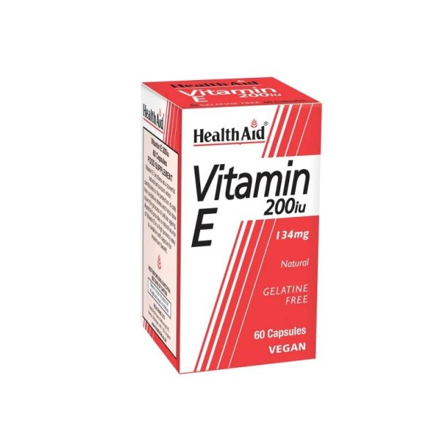 Health Aid Vitamin E 200iu 134mg 60 φυτικές κάψουλες