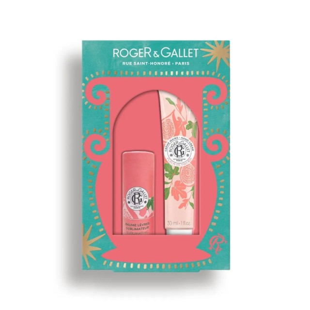 Roger & Gallet Promo Fleur de Figuier Lip Balm 3.5gr & Hand Cream 30ml