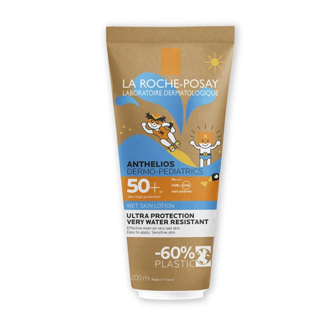 La Roche Posay Anthelios Dermo-Pediatrics Wet Skin SPF50 Αντηλιακή Λοσιόν για Παιδιά 200ml