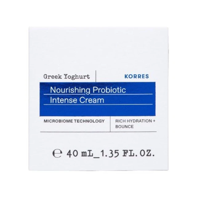 Korres Greek Yoghurt Nourishing Probiotic Gel-Cream Κρέμα Ημέρας Πλούσιας Υφής για Ξηρές Επιδερμίδες για Ενυδάτωση με Προβιοτικά, 40ml