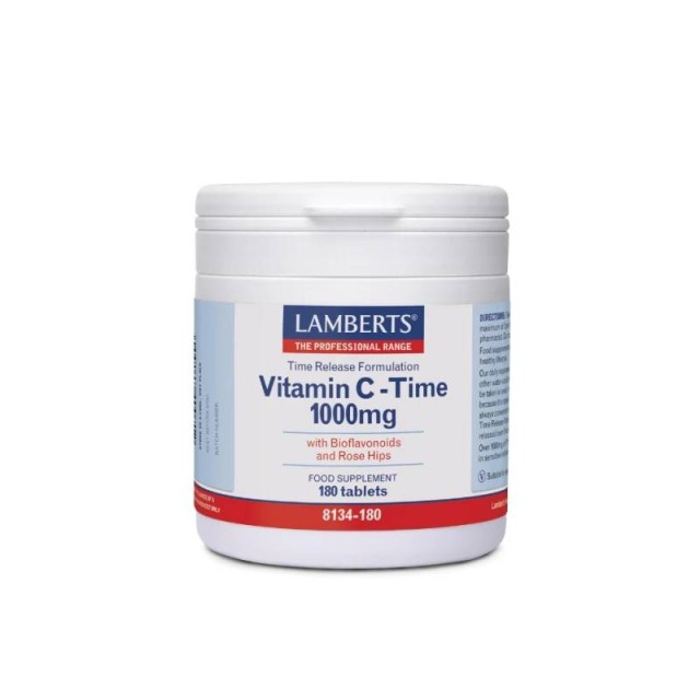 Lamberts Vitamin C Time Release 1000mg 180 ταμπλέτες