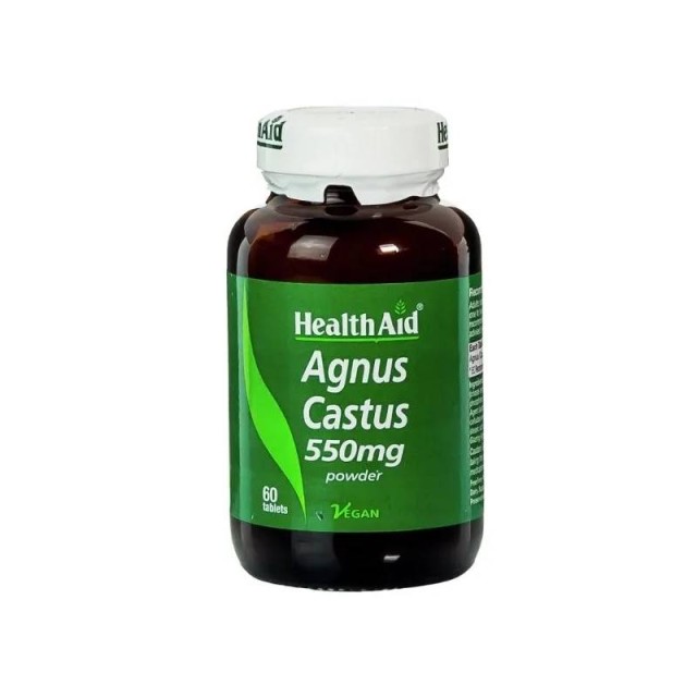 Health Aid Agnus Castus 550mg 60 Ταμπλέτες