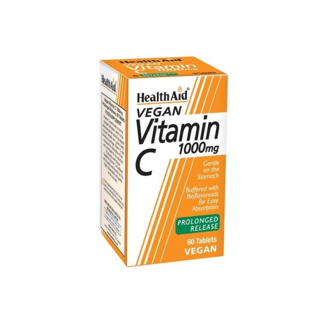 Health Aid Vitamin C 1000mg Prolonged Release 60 ταμπλέτες