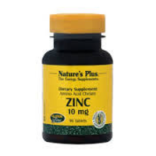 Natures Plus ZINC 10 MG 90 ταμπλέτες