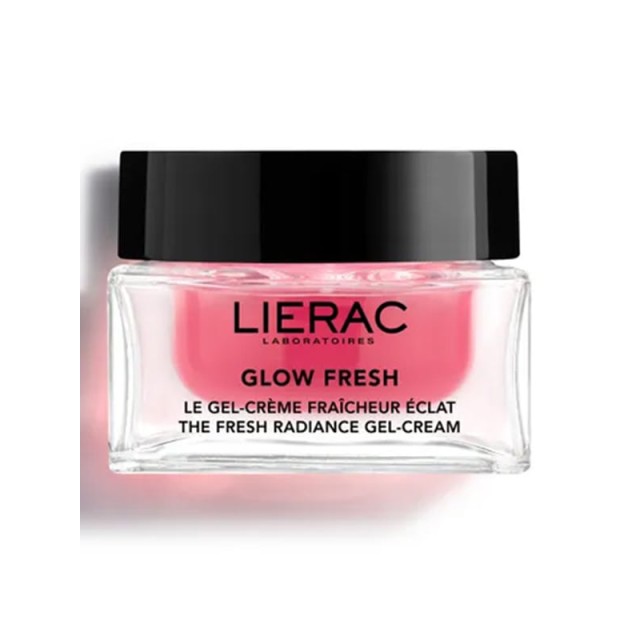 Lierac Glow Fresh The Fresh Radiance Plumping Gel-Cream Δροσερή και Ανάλαφρη Κρέμα-Τζέλ για Άμεση Ενυδάτωση 50ml