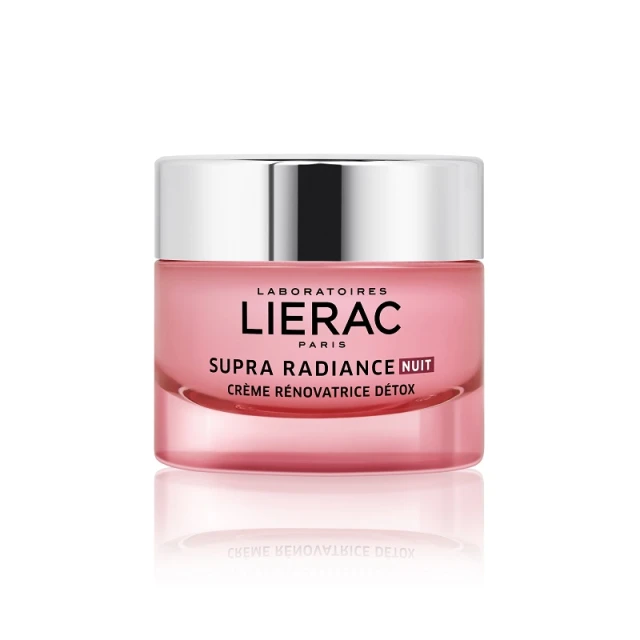 Lierac Supra Radiance Night Creme Detox Κρέμα νύχτας Αντιγήρανσης και Αποτοξίνωσης 50ml