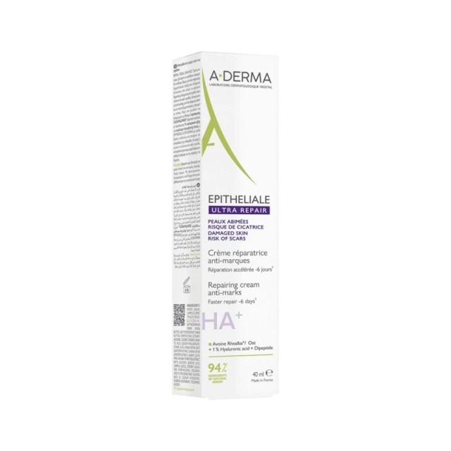 A-Derma Epitheliale A.H. Ultra Repair Cream Προστατευτική Επανορθωτική Κρέμα κατά των Σημαδιών 40ml