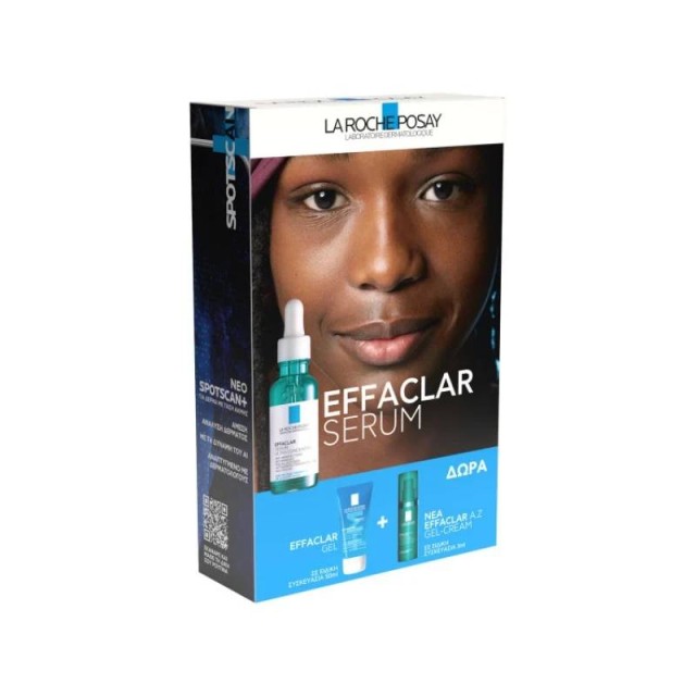 La Roche Posay Promo Effaclar Serum, 30ml & Effaclar Gel, 50ml & Effaclar A.Z. Gel-Cream, 3ml