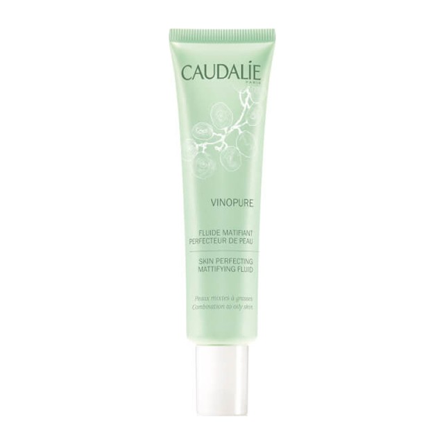 Caudalie Vinopure Skin Perfecting Mattifying Fluid (40ml) - Λεπτόρρευστη Κρέμα Προσώπου (Μικτές Λιπαρές)