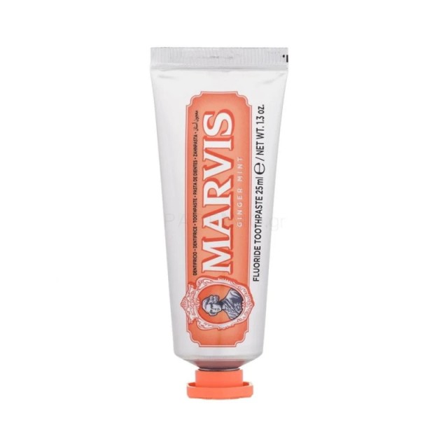 Marvis Ginger και Xylitol Οδοντόκρεμα Με Τζίντζερ Μέντα Και Ξυλιτόλη 25ml