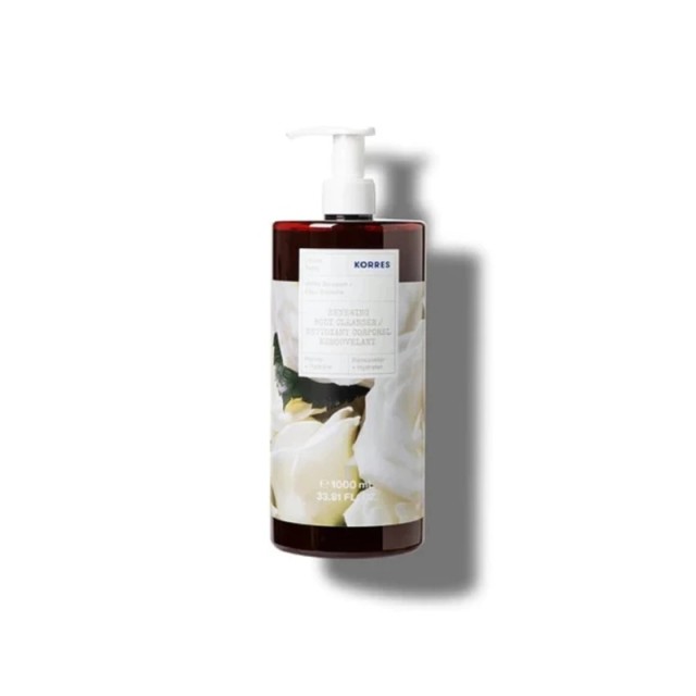 Korres Renewing Αφρόλουτρο Λευκά Άνθη 1000ml