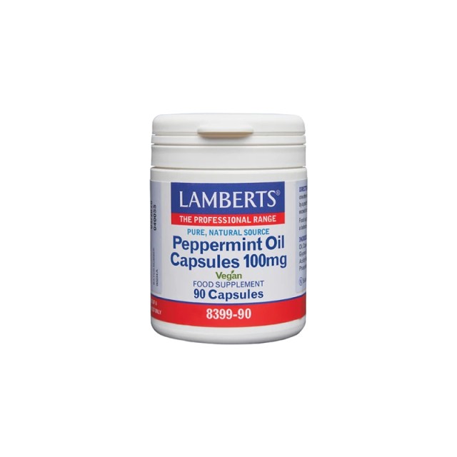 Lamberts Peppermint Oil Capsules 100mg 90 κάψουλες
