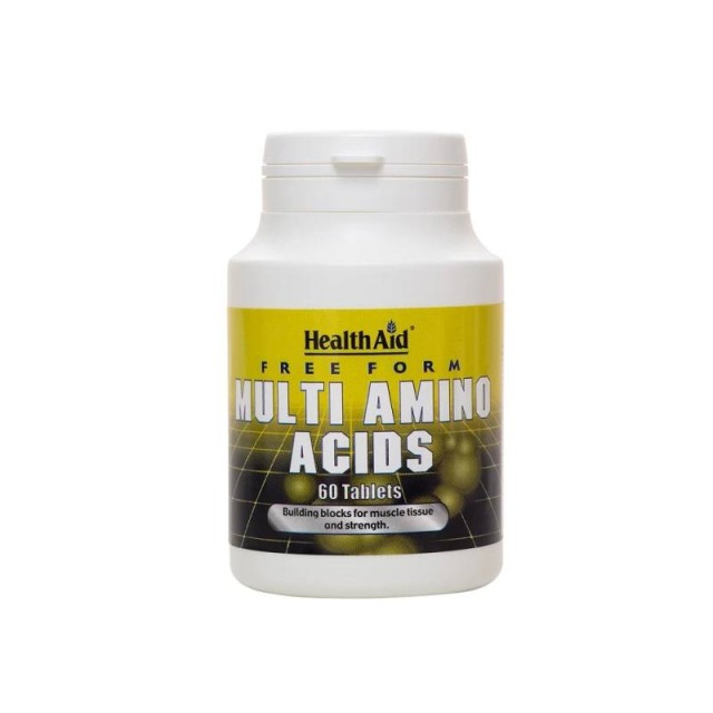 Health Aid Multi Amino Acids Συμπλήρωμα Διατροφής με Αμινοξέα 60 Ταμπλέτες