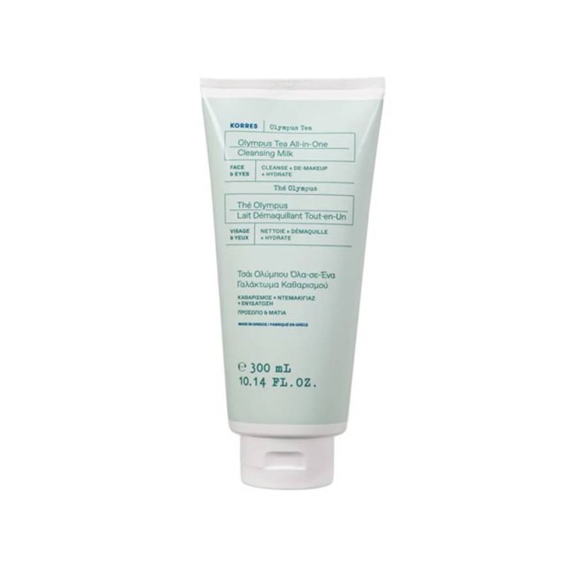 Korres Olympus Tea All-in-One Cleansing Milk Γαλάκτωμα Καθαρισμού με Τσάι Ολύμπου, 300ml