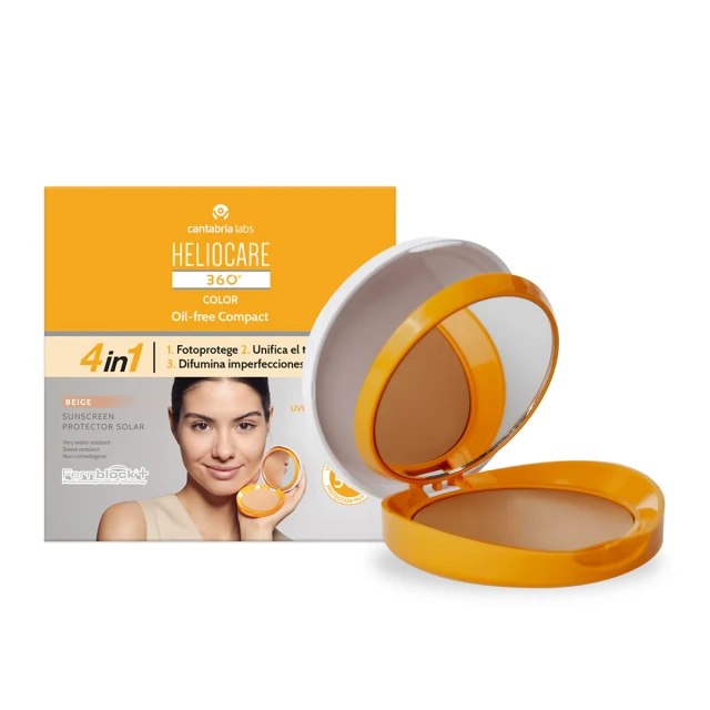 Heliocare 360 Oil-free Compact SPF 50+ Beige 10g