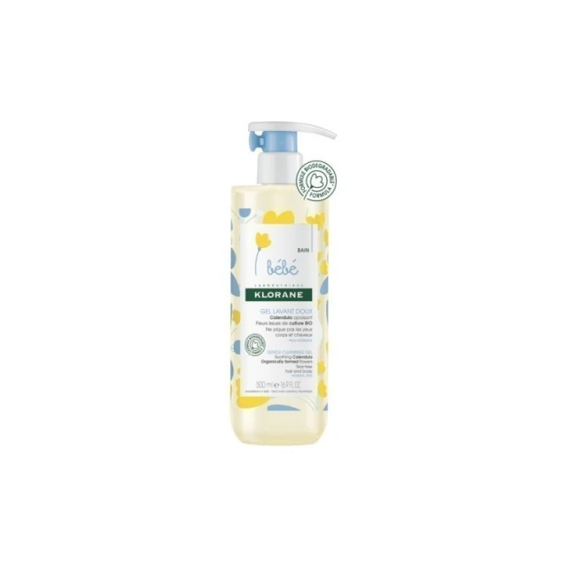Klorane Bebe Gel Lavant Doux Απαλό Gel Καθαρισμού 500ml