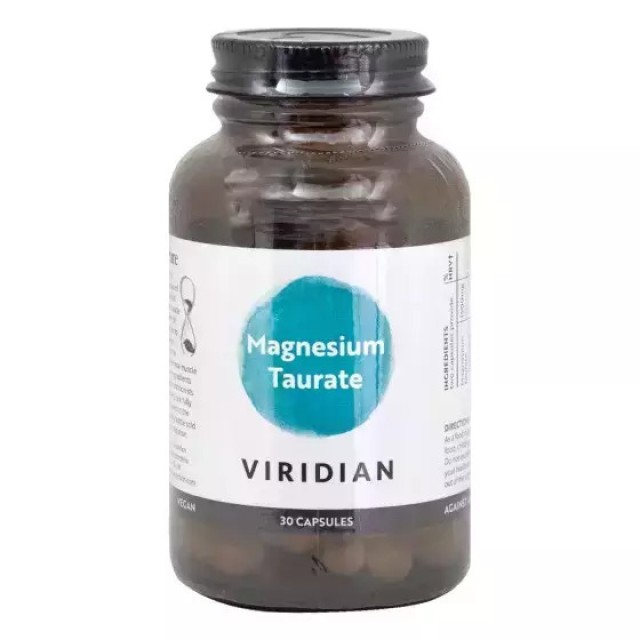 Viridian Magnesium Taurate 30 κάψουλες