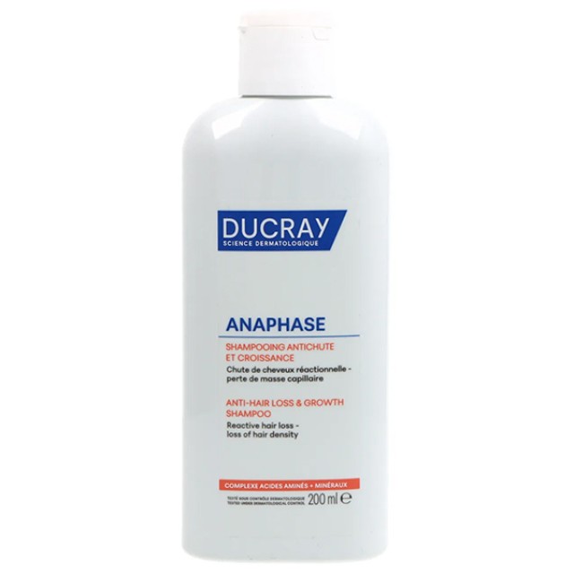 Ducray Anaphase+ Σαμπουάν Ανάπτυξης των Μαλλιών & κατά της Τριχόπτωσης 200m