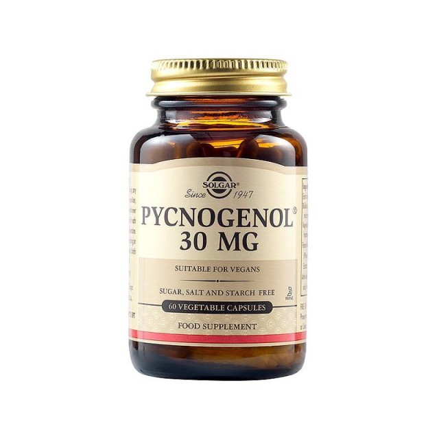 Solgar Pycnogenol 30mg, 60veg.caps