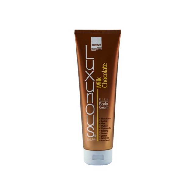 Intermed Luxurious Rich Moisturizing Milk Chocolate Body Cream Ενυδατική Κρέμα Σώματος, 280ml