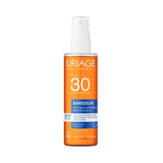 Uriage Bariesun Beautifying Spf30 Satin Finish Dry Oil Spray 200ml