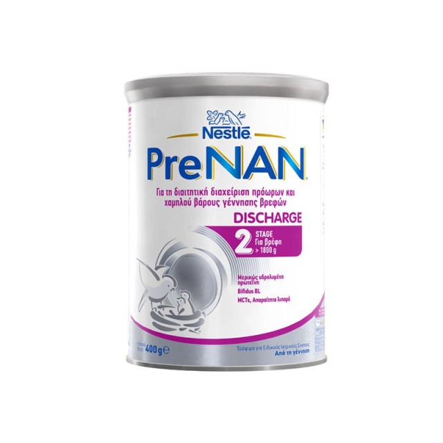 Nestle PreNan Βρεφικό γάλα για λιποβαρή και πρόωρα βρέφη 400gr