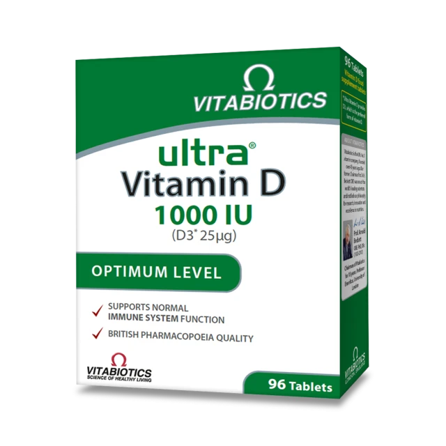 VITABIOTICS ULTRA D3 1000iu 96 TABS