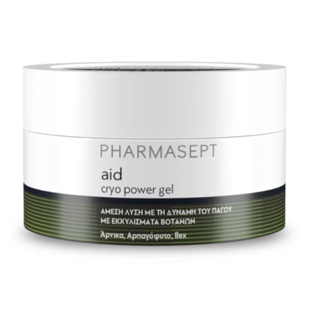 Pharmasept Aid Cryo Power Gel Ανακούφισης από Πόνους σε Μύες & Αρθρώσεις 250ml