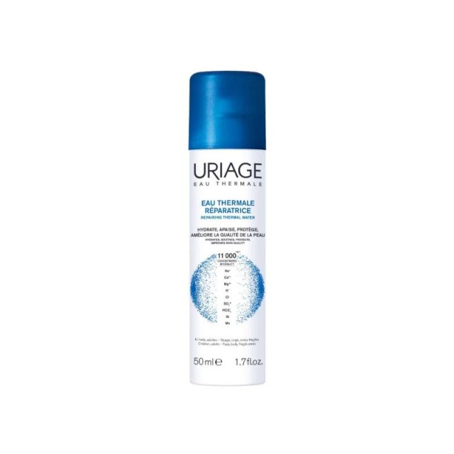 Uriage Eau Thermale Water Καταπραϋντικό Ιαματικό Σπρέι σε Travel Size Συσκευασία 50ml